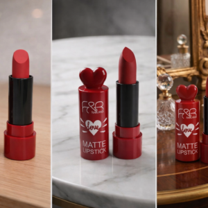 Premium Matte Lipstick – Luxurious Red Shades with Delicious Flavor