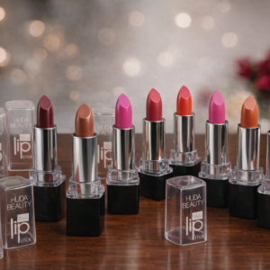 Huda Beauty Lipstick – Luxurious Matte Finish with Intense Color