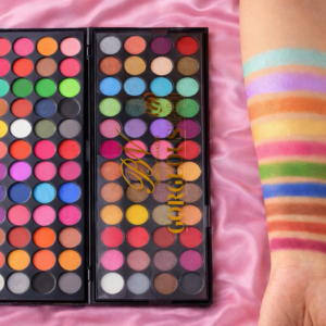 96 Color Eyeshadow Palette (48 Matte + 48 Shimmer) – Professional Highly Pigmented Makeup Palette