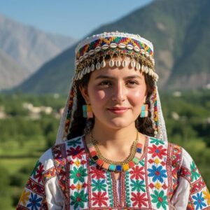 Traditional Beaded Headpiece Jewelry Set