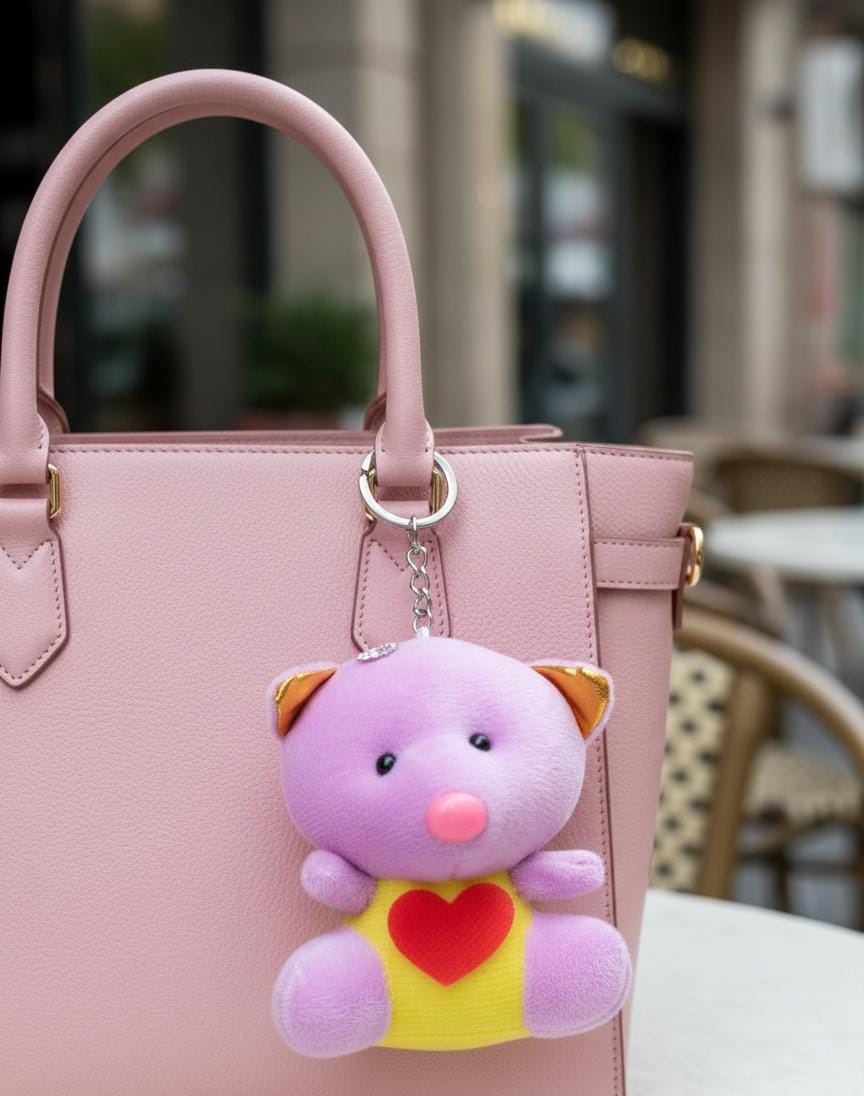 Mini Stuffed Toy Bag Keychain